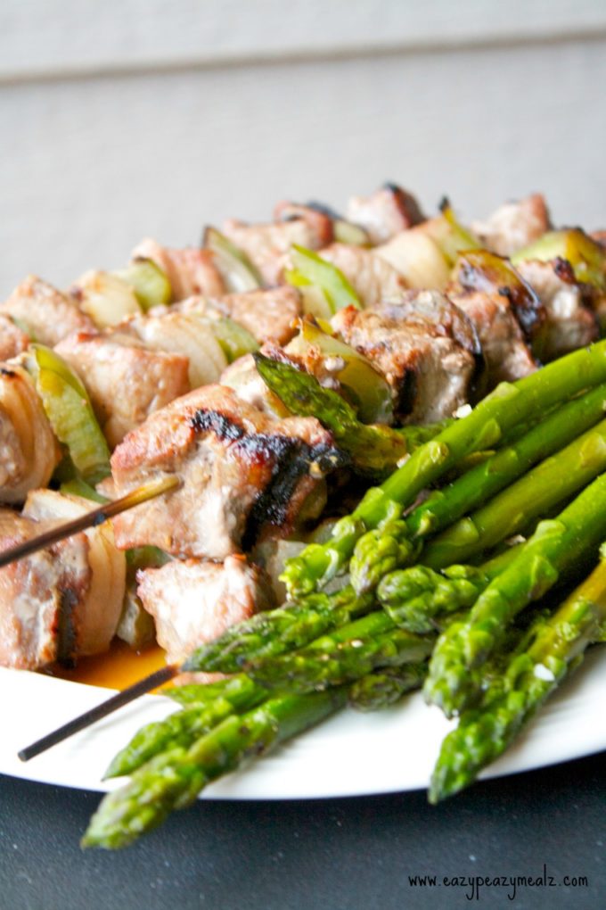Kabob Marinade: A sweet and tangy marinade makes these beef kabobs tender and tasty, and the ideal grill meal!