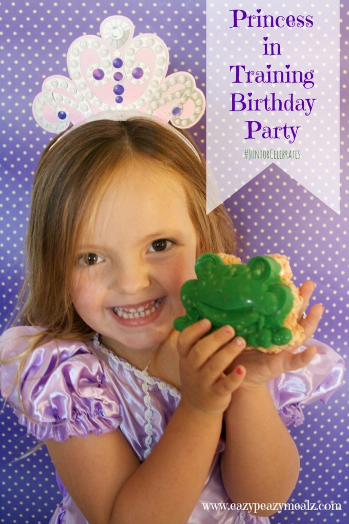 Princess in Training Birthday Party with Disney #JuniorCelebrates