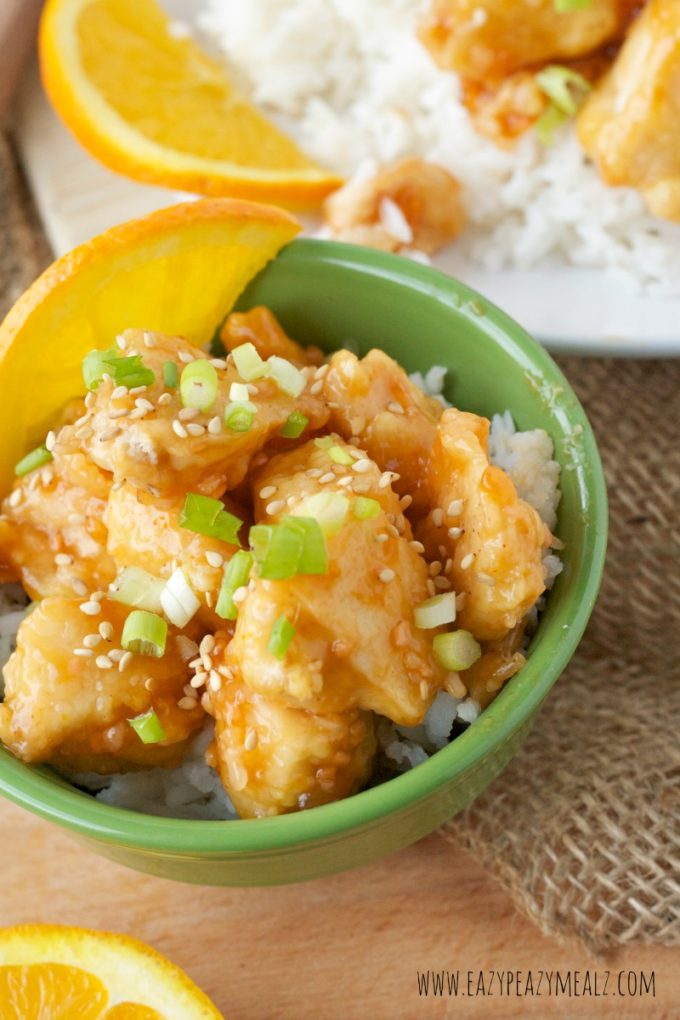 Orange Chicken - Easy Peasy Meals