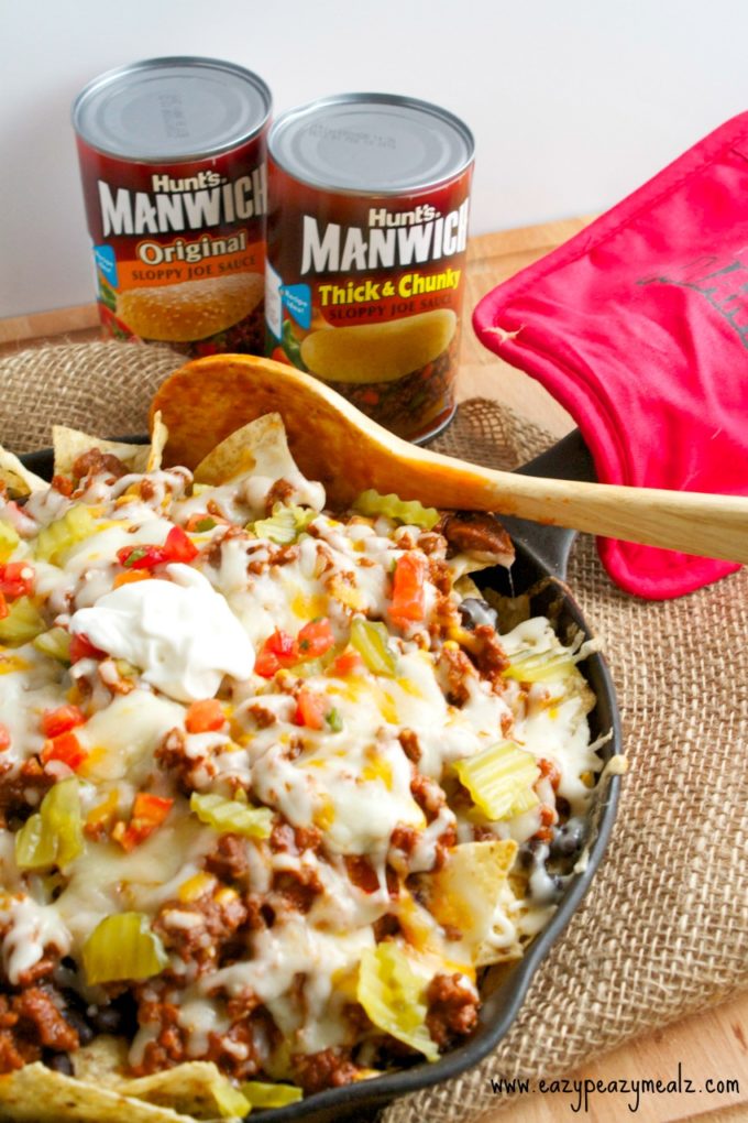 manwich sloppy joe nachos