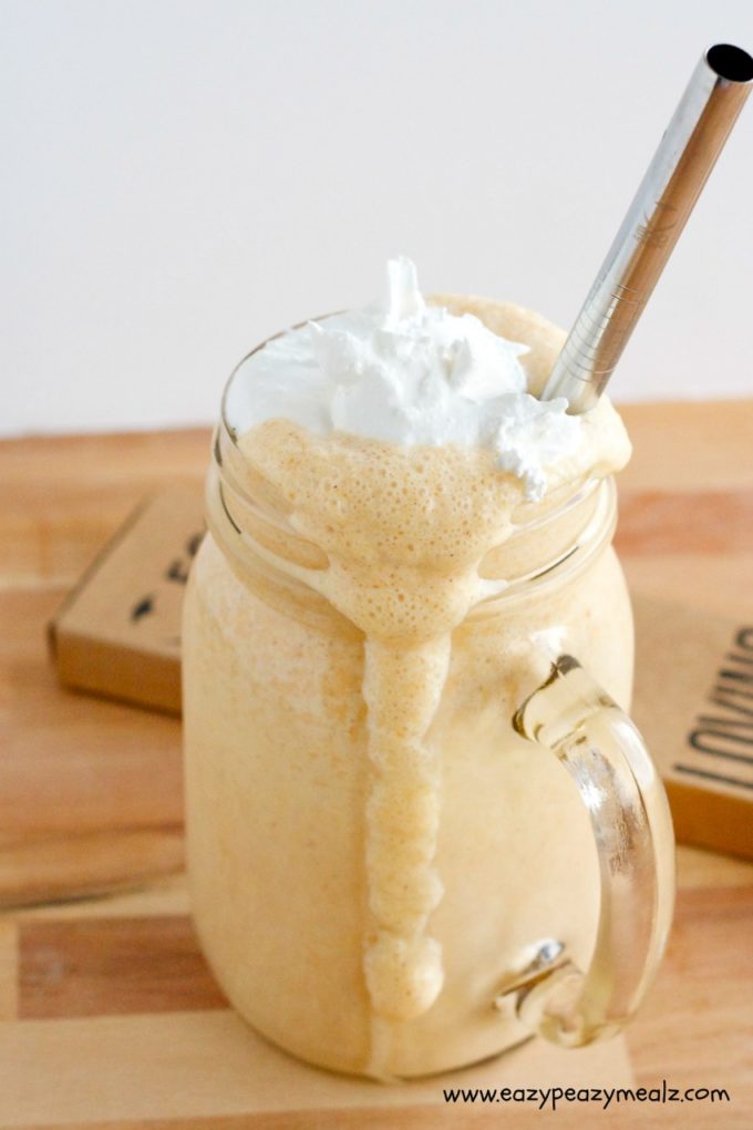 pumpkin pie milk shake