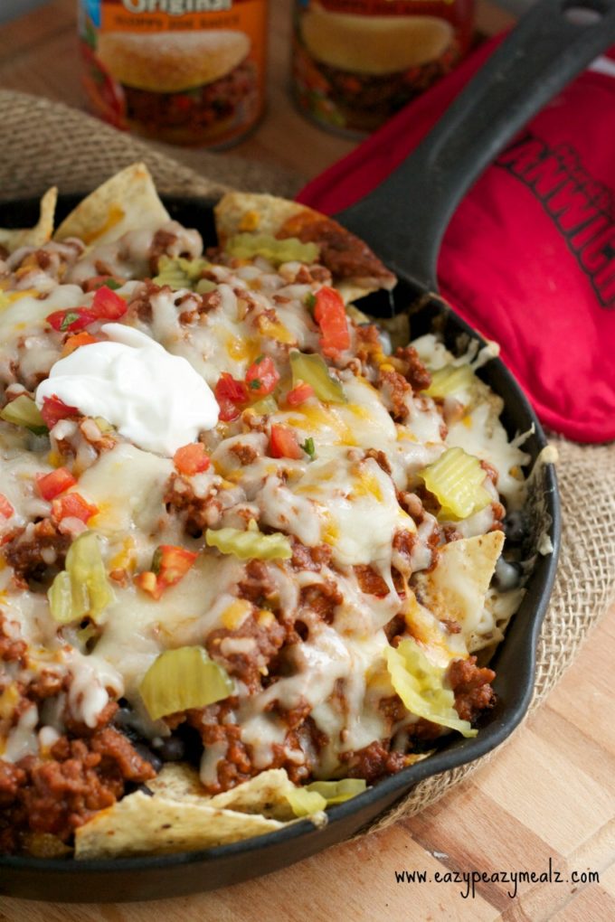 sloppy joe nachos