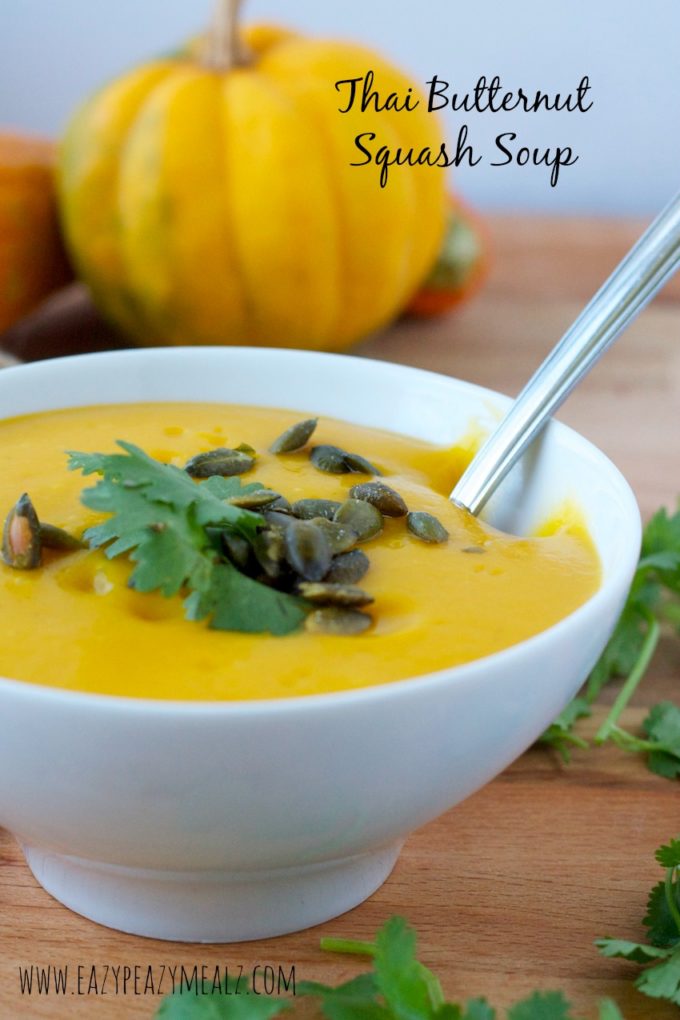 Thai butternut squash soup