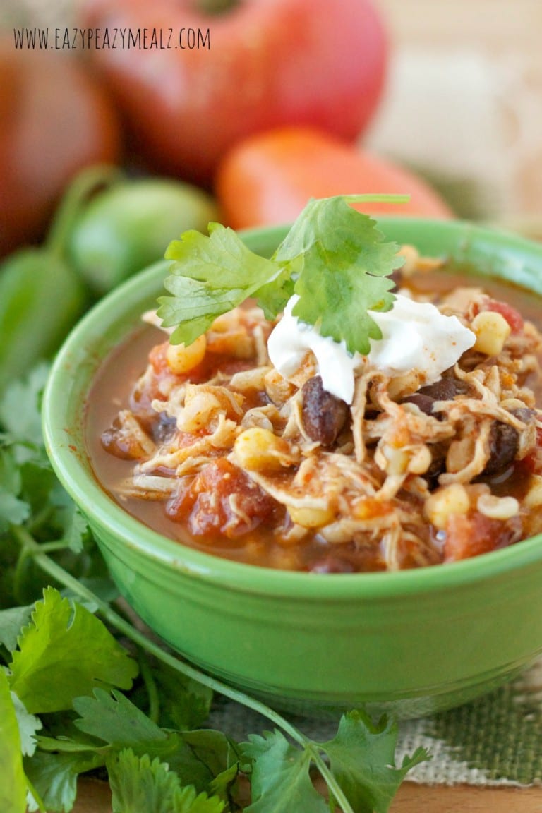 Chicken Enchilada Soup Easy Peasy Meals