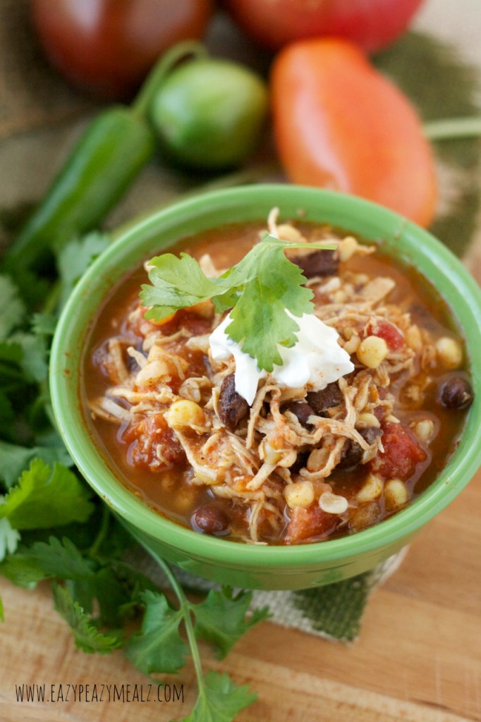 Chicken Enchilada Soup Easy Peasy Meals