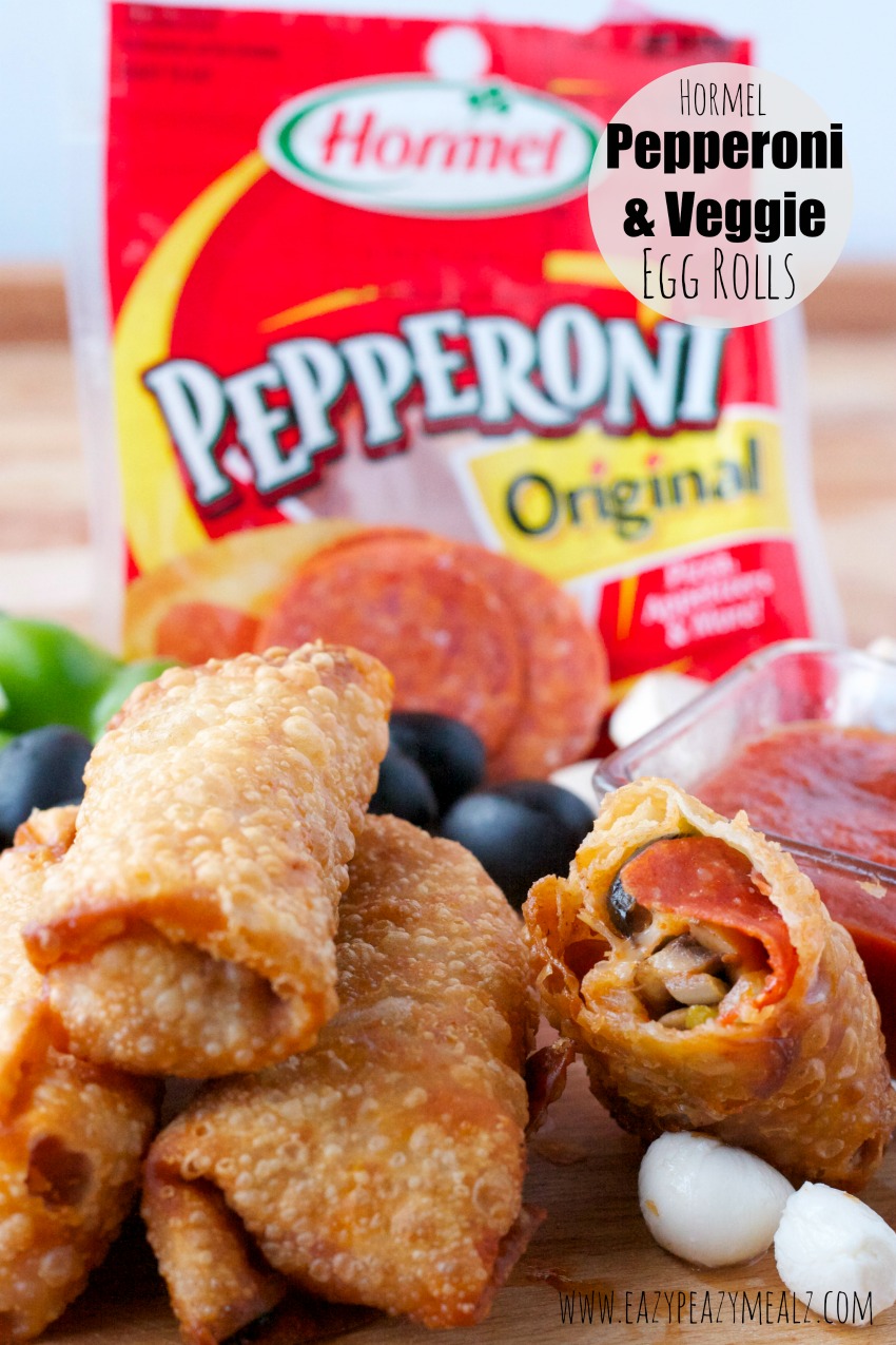 hormel pepperoni and veggie egg rolls #hormel