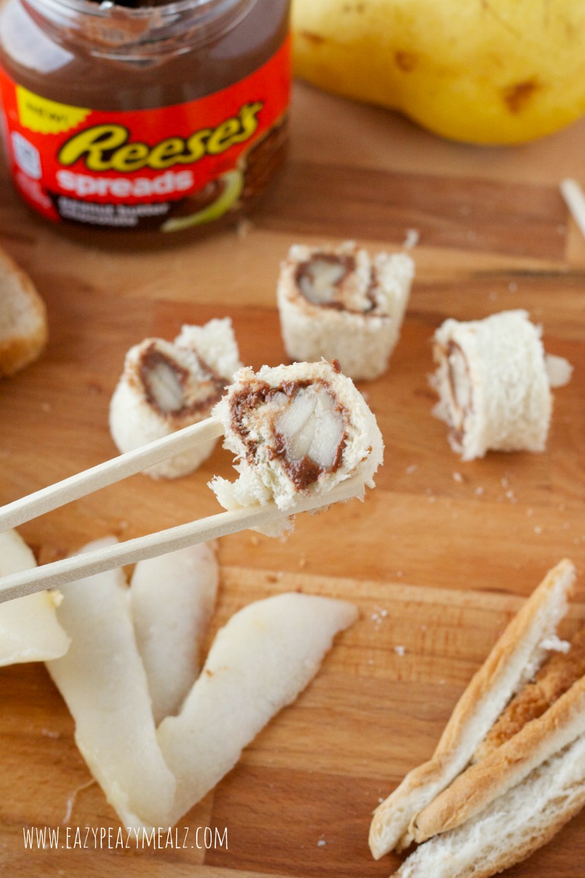 reeses snack sushi