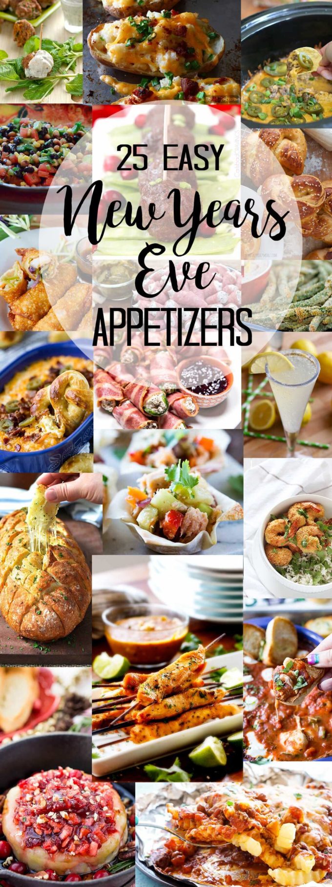 New Year's Eve Appetizers sure to make your mouth water!