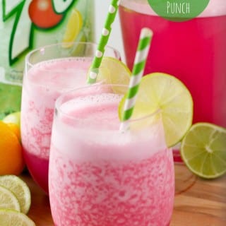 Raspberry 7UP Punch