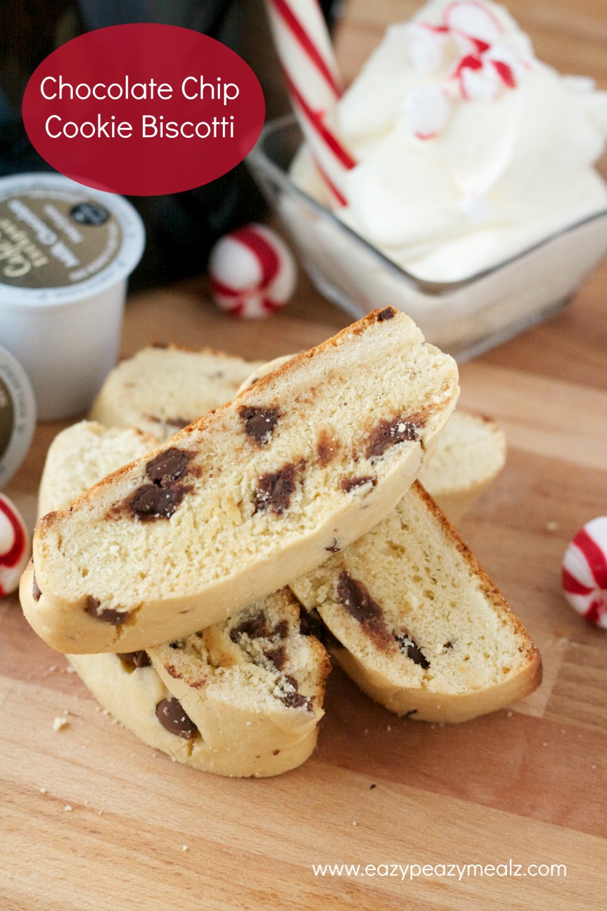 chocolate chip cookie biscotti