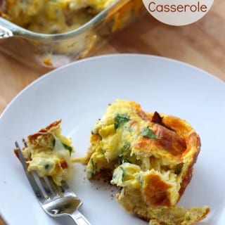 Clean Out the Fridge Breakfast Casserole