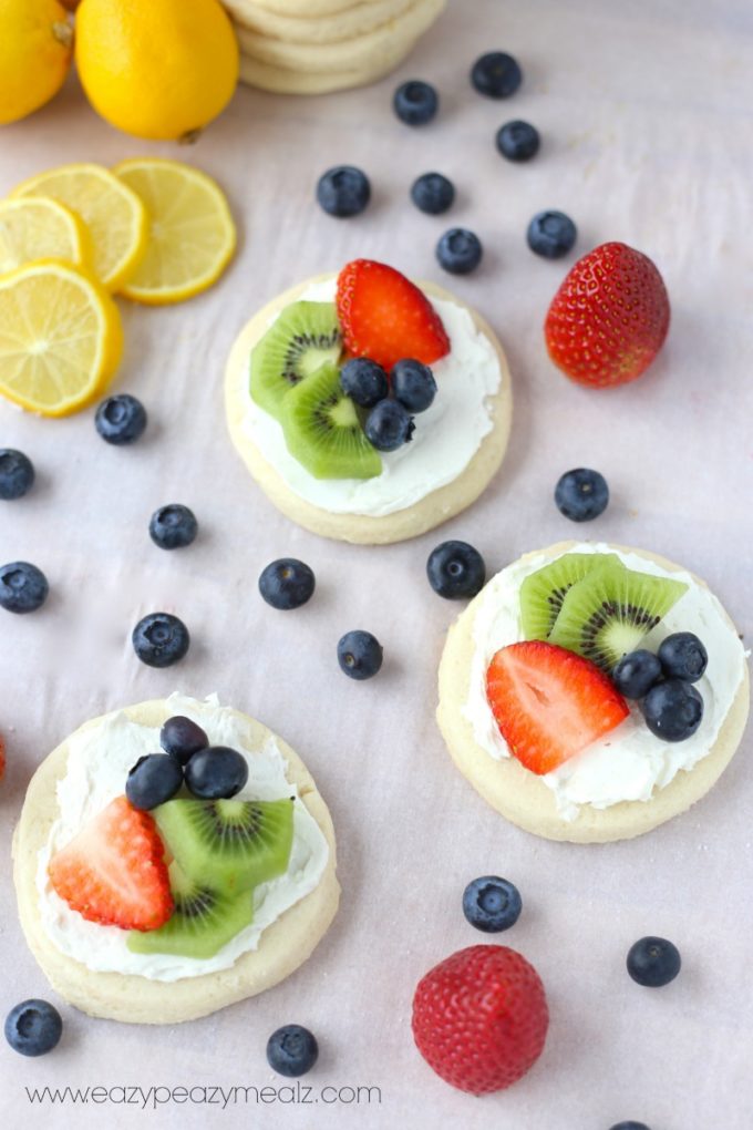 shortbread cookie tarts