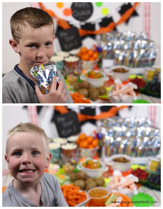 boys table scape kids choice