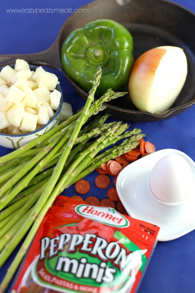 Pepperoni Breakfast Hash Easy Peasy Meals