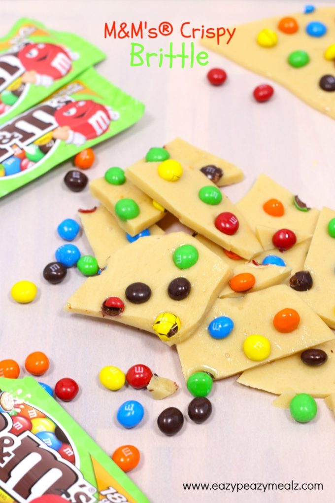 M&M Crispy Bar  Confectionery, Snack recipes, Crispy