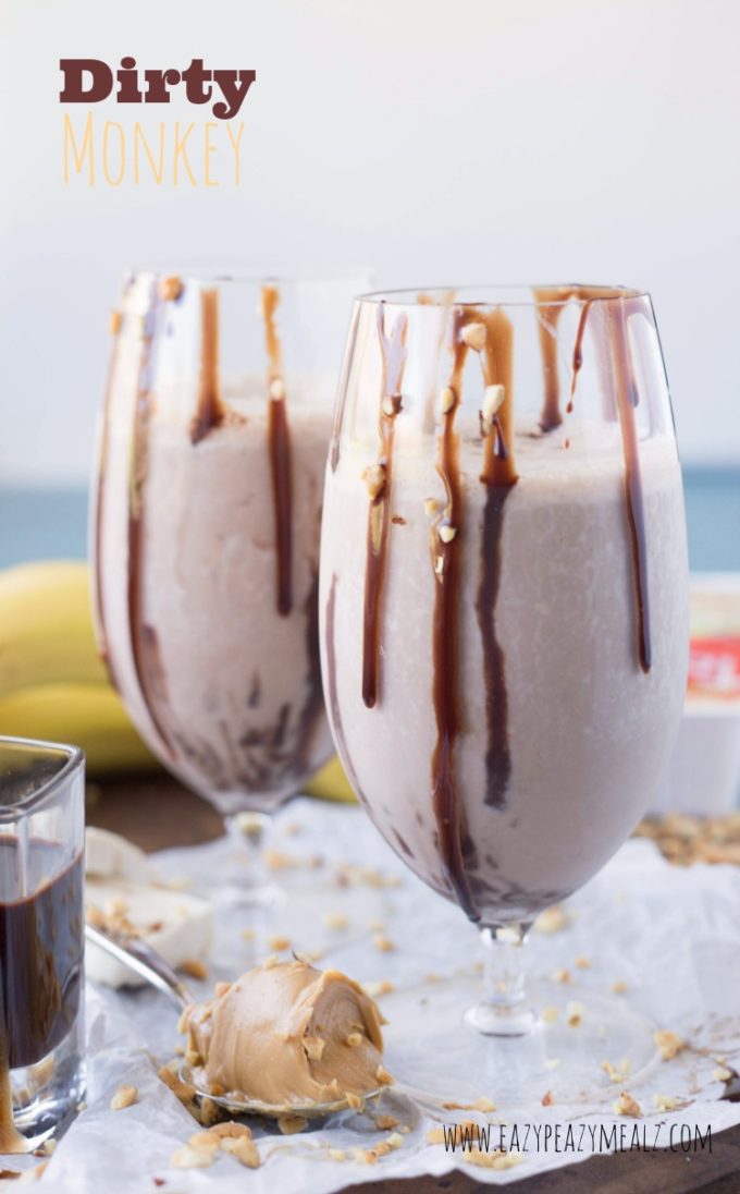 Dirty monkey tofu milkshake