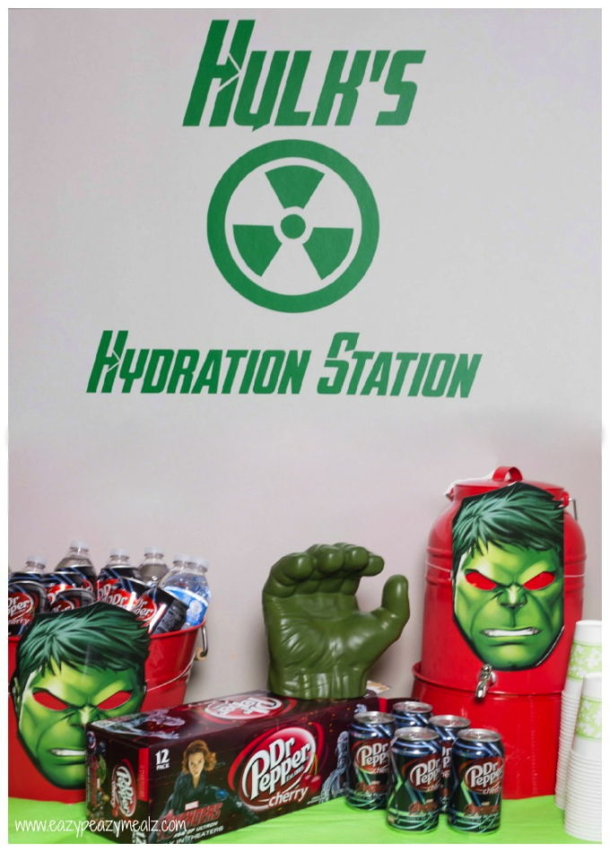 Hulk hydration station