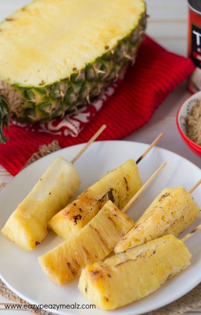 Pineapple skewers