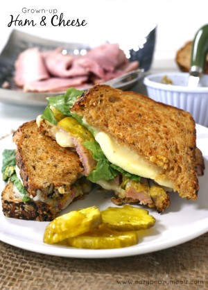 Grown-up Ham and Havarti Grilled Cheese