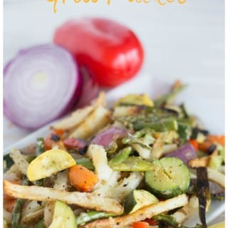 Garlic Rosemary Vegetable Grill Packet