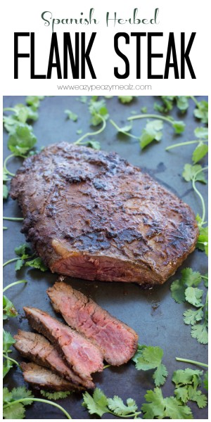 Spanish Herbed Flank Steak