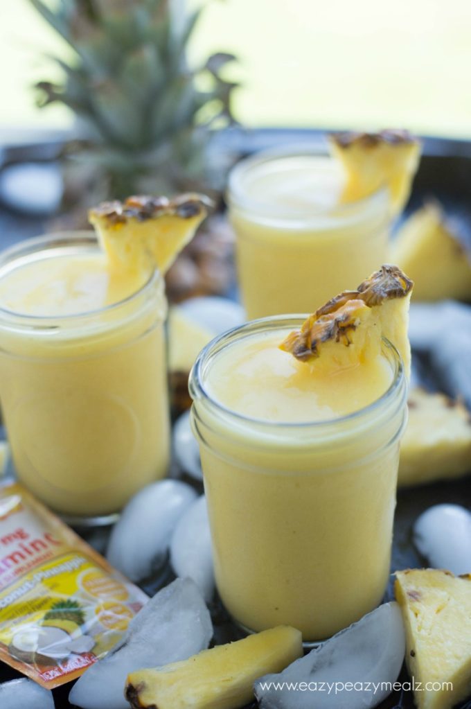 Pineapple coolers are the perfect summer drink, they are so refreshing and cool! 