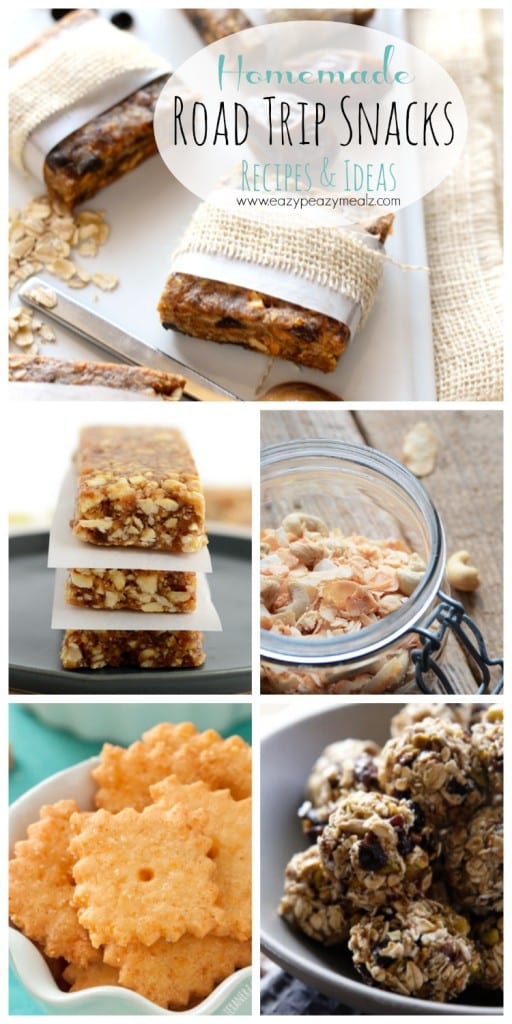 Peanut Butter Bliss Bars + Make Your Own Road Trip Snacks Easy Peasy