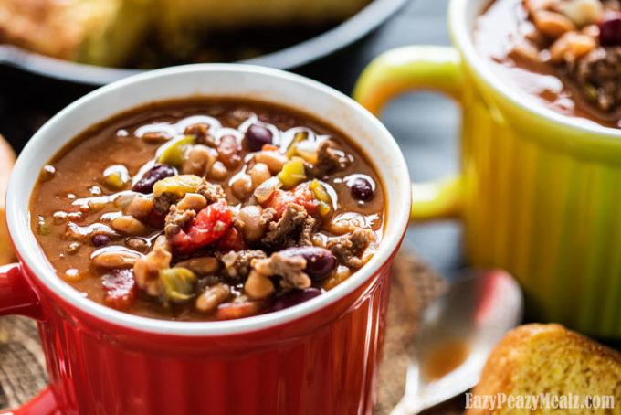 Sweet Chili is the perfect Fall comfort food. 