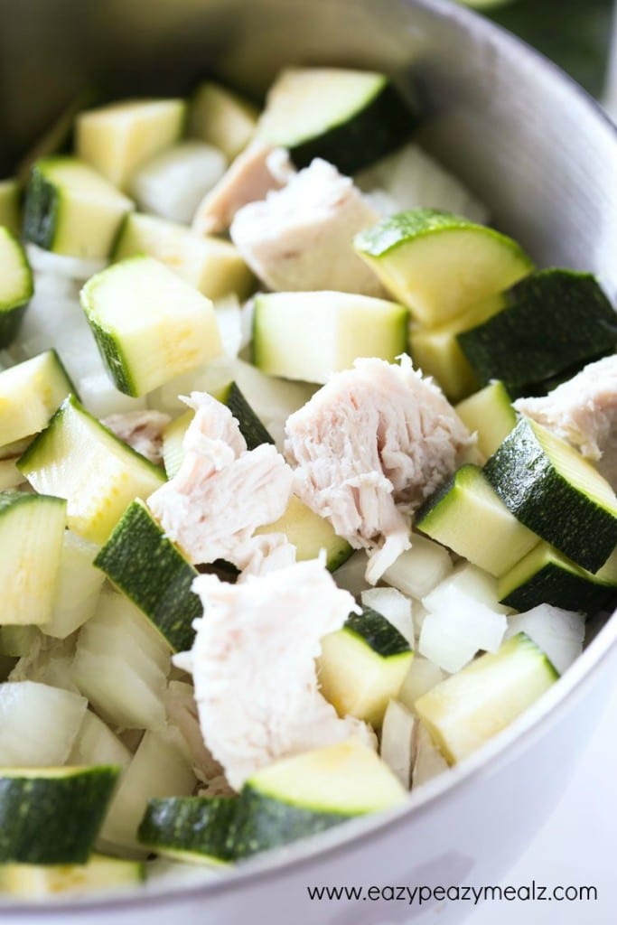 Cheesy Turkey Zucchini Casserole Easy Peasy Meals