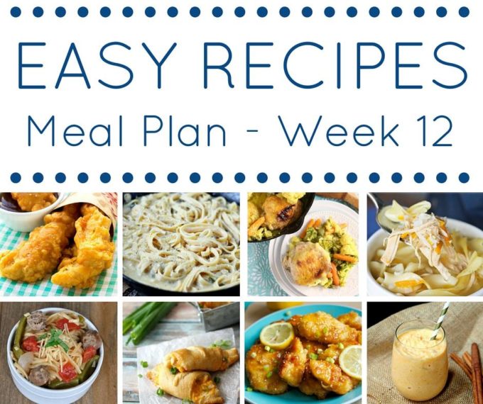 Meal Plan and Recipe Planning tool 