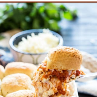 Baked Chicken Parm Sandwiches - Easy Peasy Meals