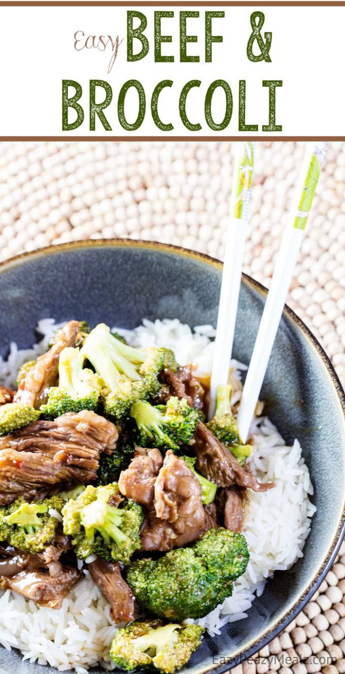 Easy Beef and Broccoli that has insane flavor, and is so easy to be made!