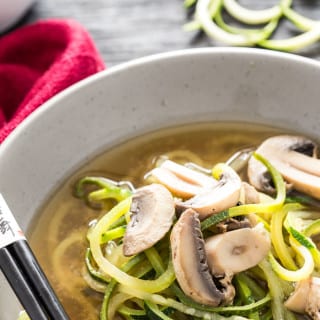 Ginger Miso Zoodle Bowl
