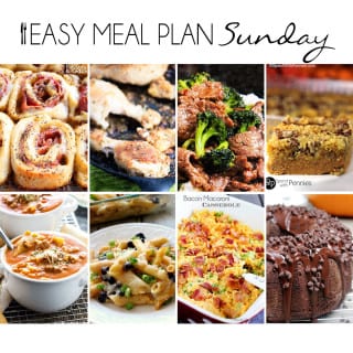 Easy Meal Plan #16 - Easy Peasy Meals