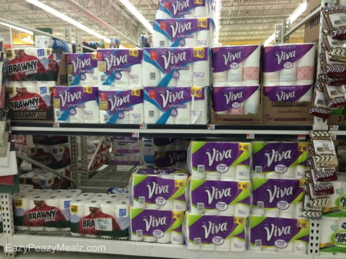 Viva Vantage paper towels are great for game day. 