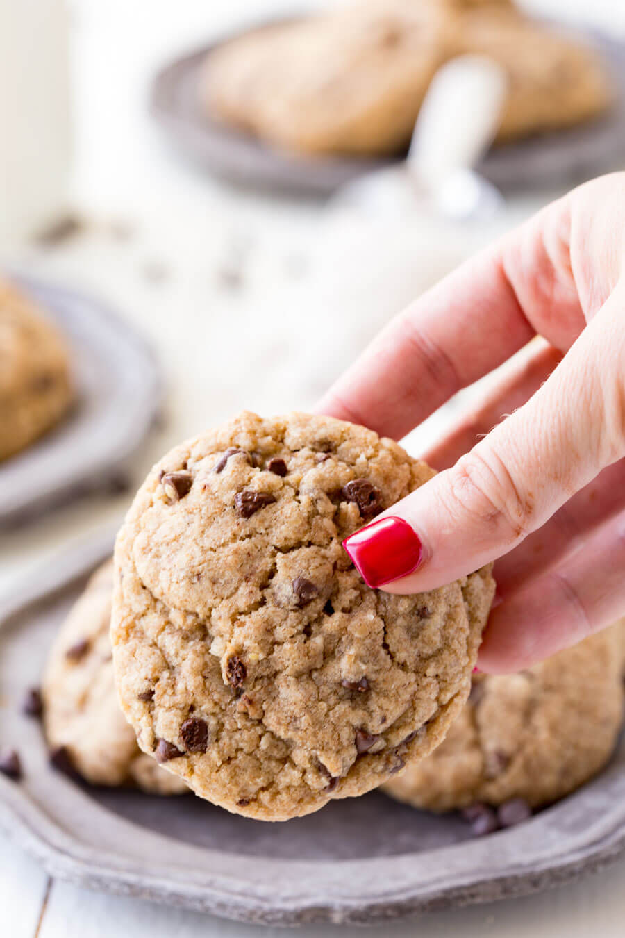 Whole Wheat Chocolate Chip Cookies are delicious and simple