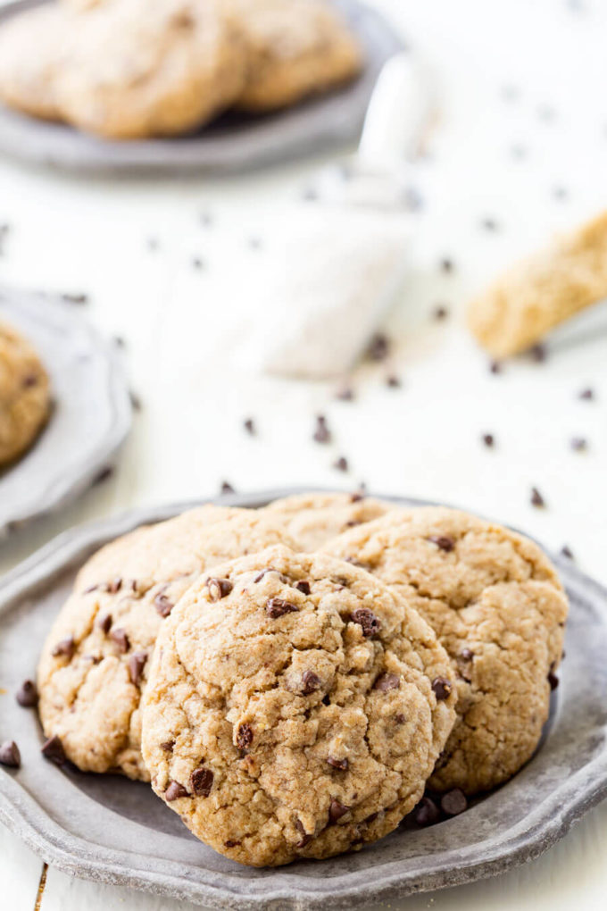 Whole Wheat Chocolate Chip Cookies are delicious and simple