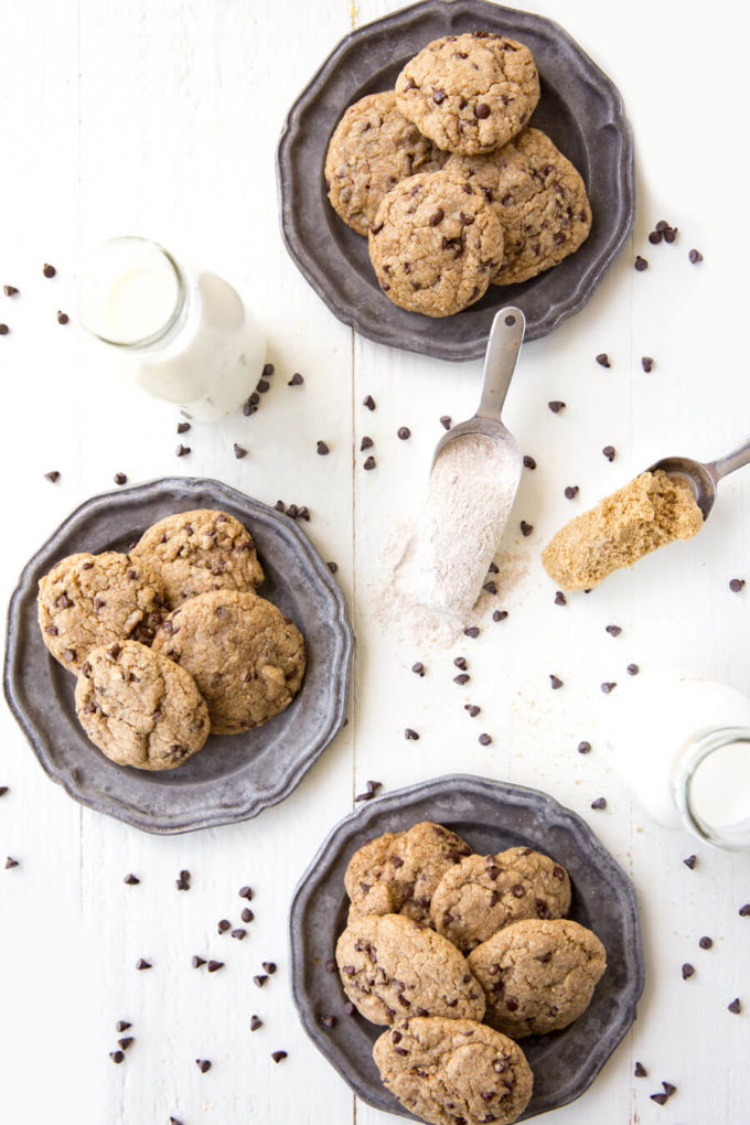 Whole Wheat Chocolate Chip Cookies are delicious and simple