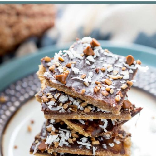 Graham Cracker Toffee Magic Bars Easy Peasy Meals