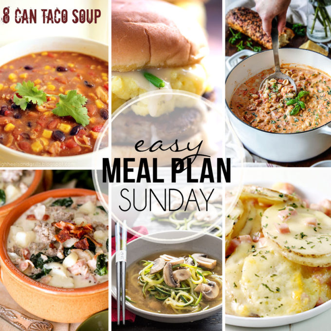 Meal plan with lots of tasty recipes great for the whole family