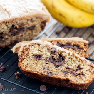 Peanut Butter Chocolate Chip Banana Bread