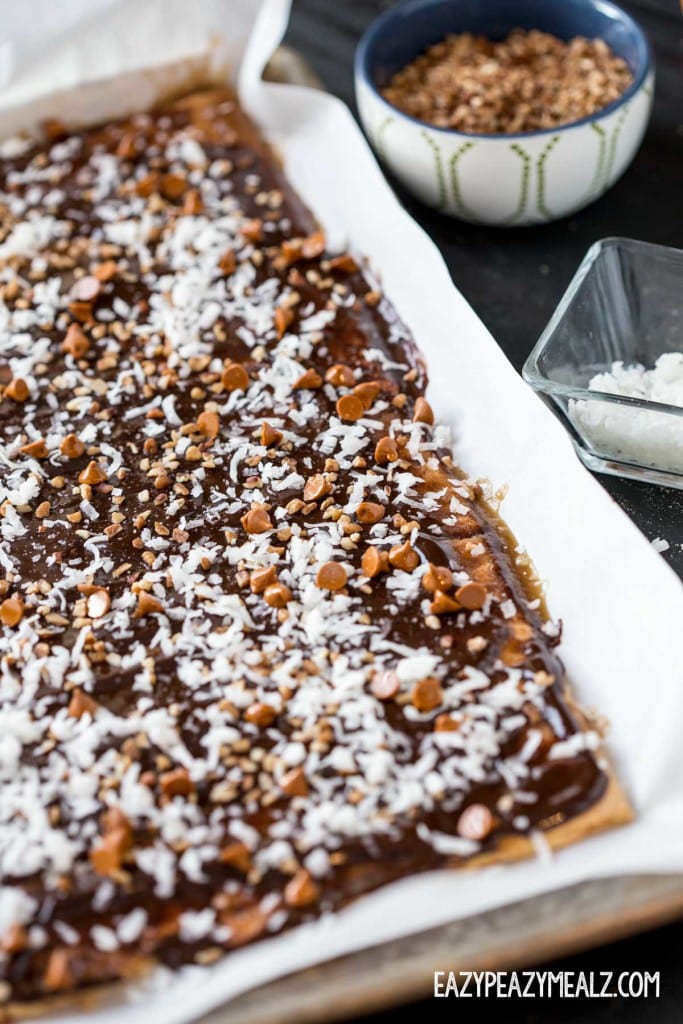 Graham Cracker Toffee Magic Bars Easy Peasy Meals