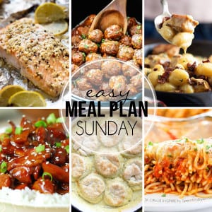 Easy Meal Plan #25