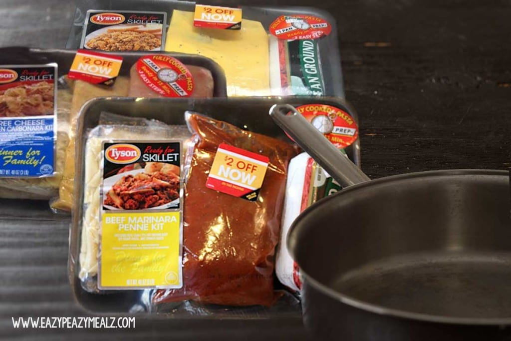 Weeknight Meal Solution Beef Marinara Penne Easy Peasy Meals