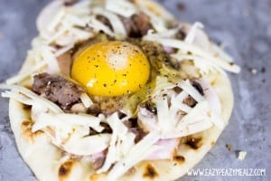 Breakfast Flatbread - Easy Peasy Meals