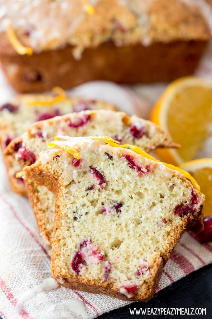 Cranberry Orange Quick Bread that is sure to be a holiday favorite