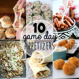 10 Game Day Appetizers