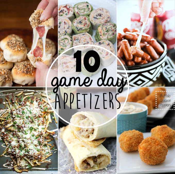 10 game day appetizers