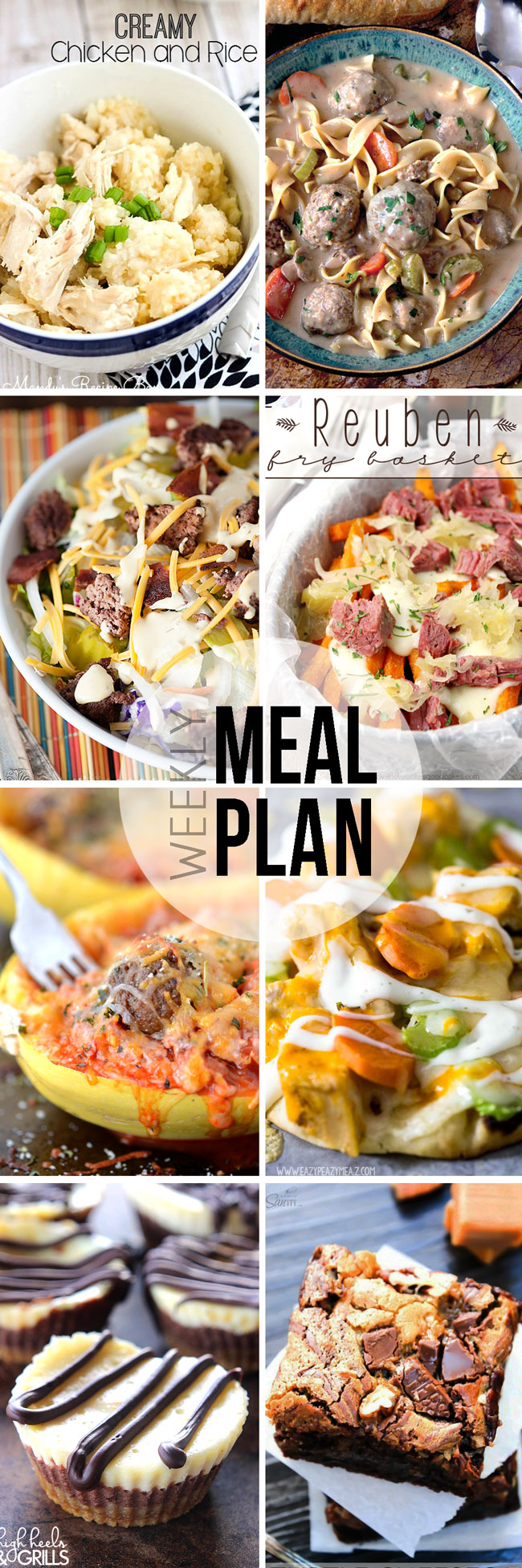 Meal plan full of easy to make delicious meals. 