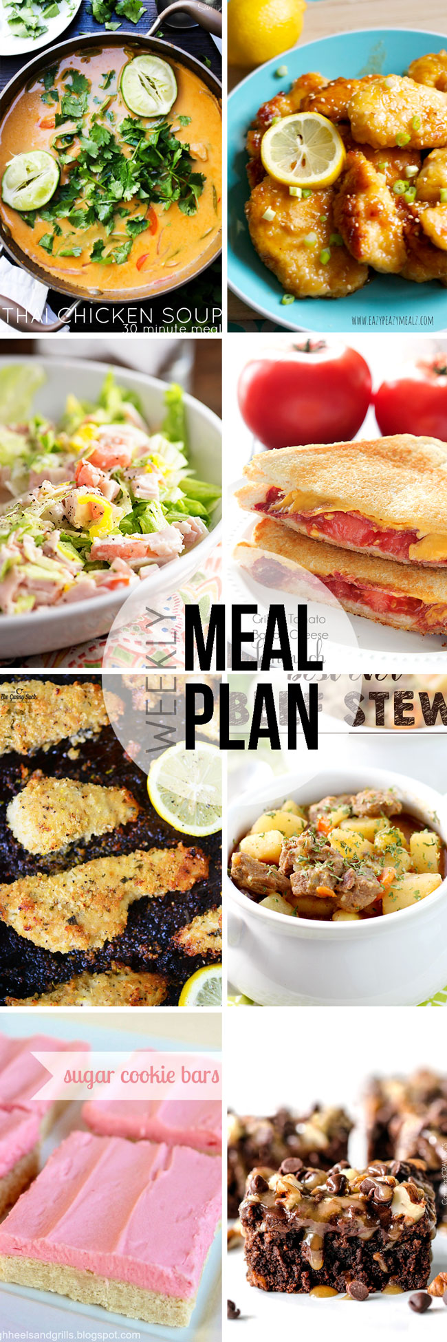 Easy meal plan full of delicious recipes